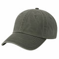Baseballkappe Einheitsgröße aus Textilgewebe Olivgrün für Alltag im Vintage-Stil